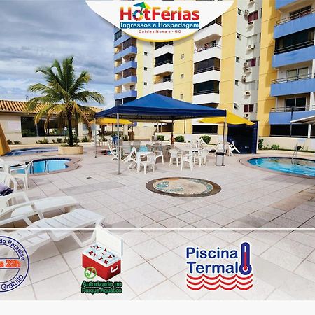 Flat Paradise, Piscinas Termais, Proximo Ao Centro - Hotferias Caldas Novas Exterior foto