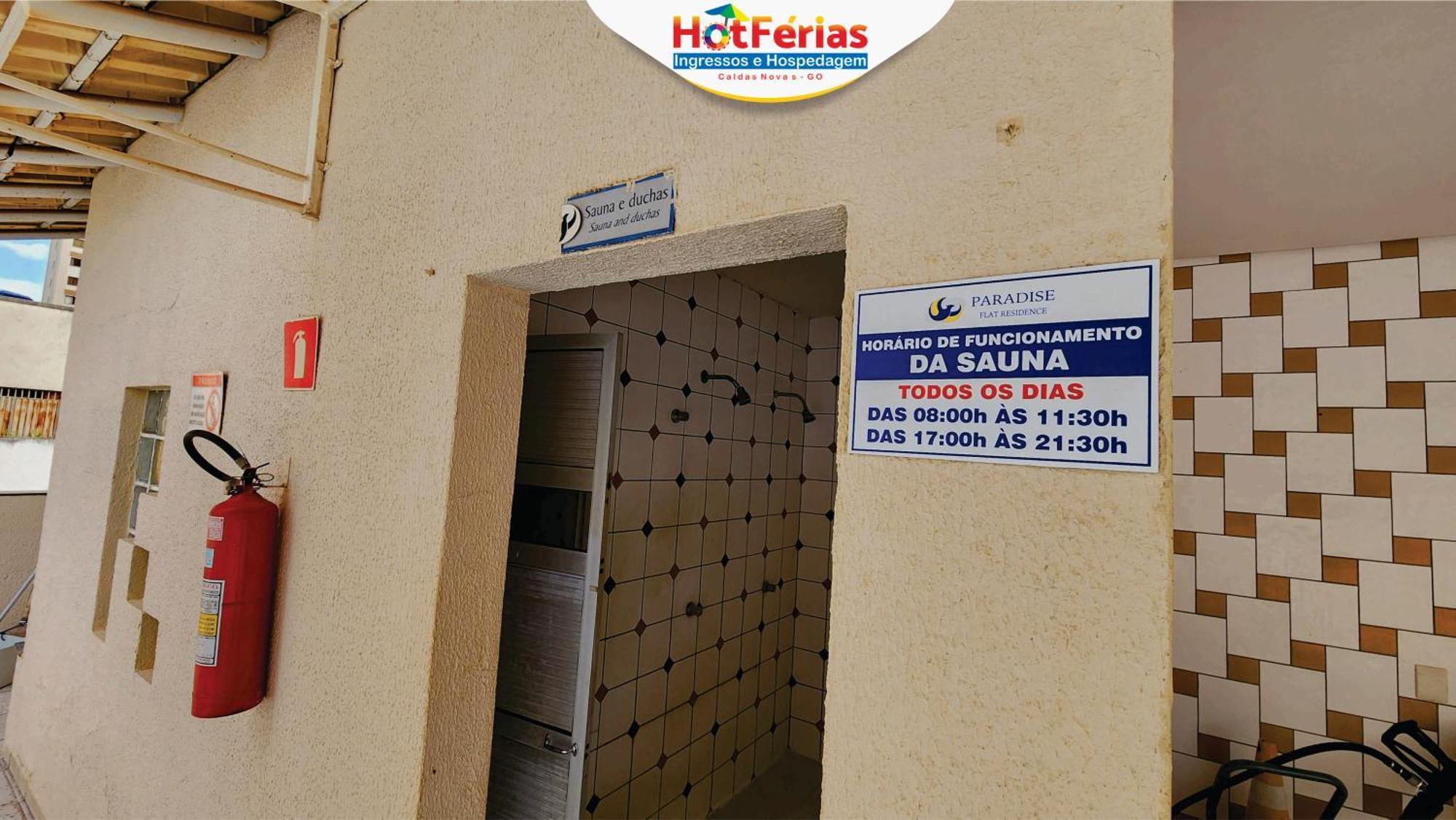 Flat Paradise, Piscinas Termais, Proximo Ao Centro - Hotferias Caldas Novas Exterior foto